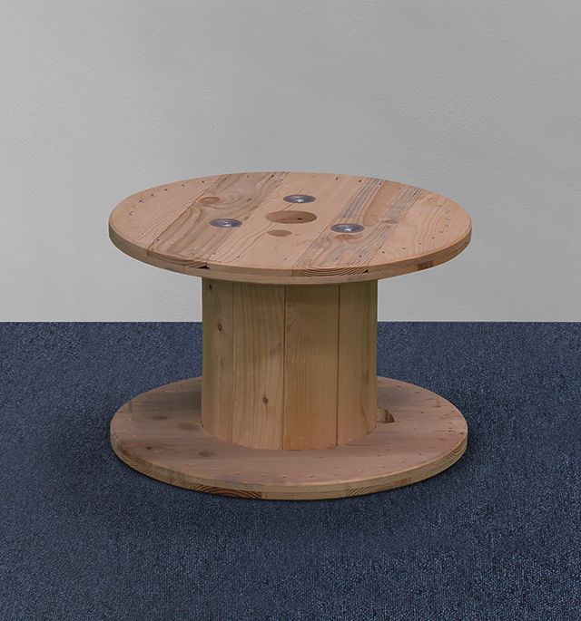 Loungetisch Holz rund